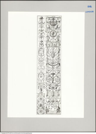 Vorderseite von Sir John Soane's Museum [https://www.deutsche-digitale-bibliothek.de/content/lizenzen/rv-ez/] Groteskendekoration - , bh589166_recto. Foto.