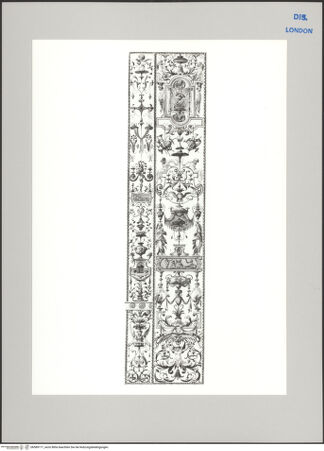 Vorderseite von Sir John Soane's Museum [https://www.deutsche-digitale-bibliothek.de/content/lizenzen/rv-ez/] Groteskendekoration - , bh589171_recto. Foto.