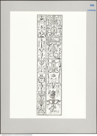 Vorderseite von Sir John Soane's Museum [https://www.deutsche-digitale-bibliothek.de/content/lizenzen/rv-ez/] Groteskendekoration - , bh589172_recto. Foto.