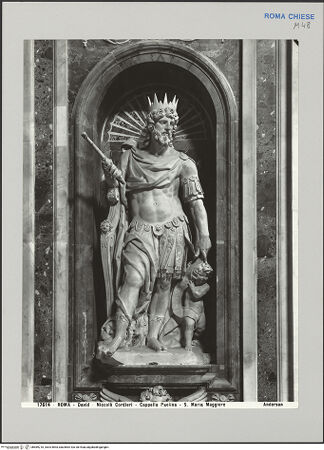 Vorderseite von Alinari [https://www.deutsche-digitale-bibliothek.de/content/lizenzen/rv-ez/] König David - Gesamtansicht, bh589210_recto. Foto.