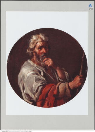 Vorderseite von Agnes Etherington Art Centre, Queen's University [https://www.deutsche-digitale-bibliothek.de/content/lizenzen/rv-ez/] Älterer Mann einen Stock haltend - Gesamtansicht, bh589303_recto. Foto: unbekannt.