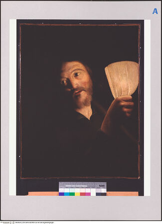 Vorderseite von Agnes Etherington Art Centre, Queen's University [https://www.deutsche-digitale-bibliothek.de/content/lizenzen/rv-ez/] Hirte mit einer Lampe in der Hand - Gesamtansicht, bh589305_recto. Foto: unbekannt.