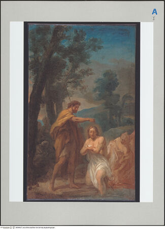 Vorderseite von Agnes Etherington Art Centre, Queen's University [https://www.deutsche-digitale-bibliothek.de/content/lizenzen/rv-ez/] Taufe Christi - Gesamtansicht, bh589307_recto. Foto: unbekannt.