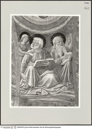Vorderseite von Bibliotheca Hertziana [http://creativecommons.org/publicdomain/mark/1.0/] Galerie du Palais Royal gravée d'après les tableaux des differentes ecoles qui la composent: avec un abrégé de la vie des peintres und une description historique de chaque tableau par M.r l'Abbé de Fontenai ...Assemblée des Dieux - , bh589513_recto. Foto.