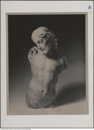 Vorderseite von New York, Arthur M. Sackler Foundation [https://rightsstatements.org/page/CNE/1.0/] Torso des auferstandenen Christus - , bh589543_recto. Foto.