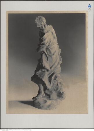 Vorderseite von New York, Arthur M. Sackler Foundation [https://rightsstatements.org/page/CNE/1.0/] Johannes der Täufer - Rückansicht, bh589546_recto. Foto.