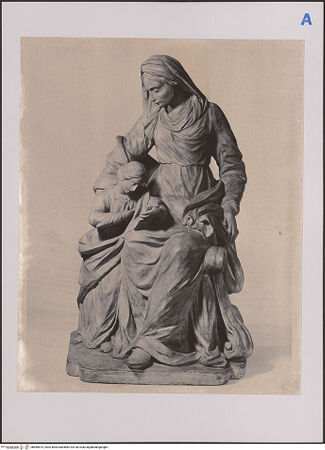 Vorderseite von New York, Arthur M. Sackler Foundation [https://rightsstatements.org/page/CNE/1.0/] Die Erziehung Mariens - , bh589575_recto. Foto.