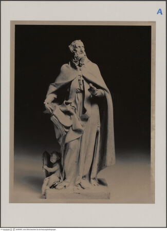 Vorderseite von New York, Arthur M. Sackler Foundation [https://rightsstatements.org/page/CNE/1.0/] Heiliger Petronius (?) - , bh589581_recto. Foto.