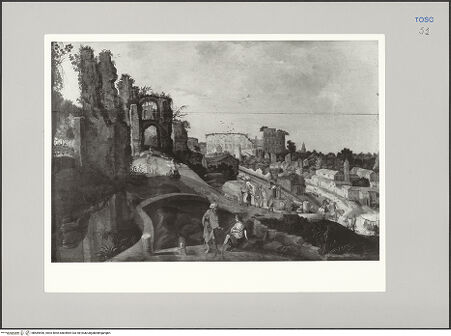 Vorderseite von Sigismondi, Roberto [https://rightsstatements.org/page/CNE/1.0/] Ruinenlandschaft - , bh589596_recto. Foto: Sigismondi, Roberto.