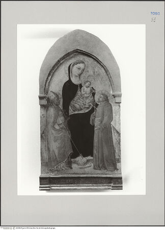 Vorderseite von Sigismondi, Roberto [https://rightsstatements.org/page/CNE/1.0/] Madonna umgeben von Heiligen - , bh589603_recto. Foto: Sigismondi, Roberto.