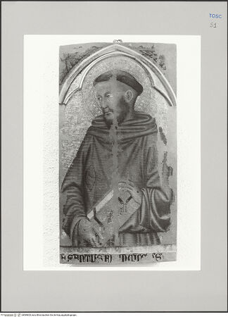 Vorderseite von Sigismondi, Roberto [https://rightsstatements.org/page/CNE/1.0/] Der heilige Franziskus - Gesamtansicht, bh589604_recto. Foto: Sigismondi, Roberto.