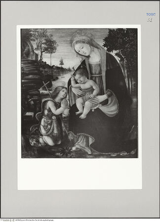Vorderseite von Sigismondi, Roberto [https://rightsstatements.org/page/CNE/1.0/] Maria mit Kind und Johannesknaben - Gesamtansicht, bh589606_recto. Foto: Sigismondi, Roberto.