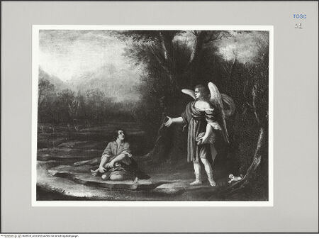 Vorderseite von Sigismondi, Roberto [https://rightsstatements.org/page/CNE/1.0/] Tobias und der Engel - , bh589610_recto. Foto: Sigismondi, Roberto.