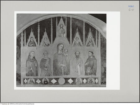 Vorderseite von Sigismondi, Roberto [https://rightsstatements.org/page/CNE/1.0/] Madonna umgeben von Heiligen - Gesamtansicht, bh589645_recto. Foto: Sigismondi, Roberto.