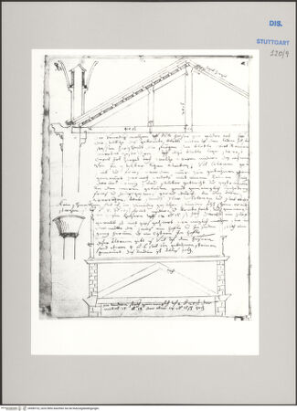 Vorderseite von Württembergische Landesbibliothek Stuttgart [https://www.deutsche-digitale-bibliothek.de/content/lizenzen/rv-ez/] Reiseaufzeichnungen"Raiss in Itaia"Venedig (Vom venezianischen Haus im Allgemeinen) - , bh589732_recto. Foto.