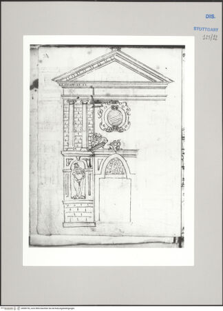 Vorderseite von Württembergische Landesbibliothek Stuttgart [https://www.deutsche-digitale-bibliothek.de/content/lizenzen/rv-ez/] Reiseaufzeichnungen"Raiss in Itaia"Mantua: San Lorenzino - , bh589750_recto. Foto.