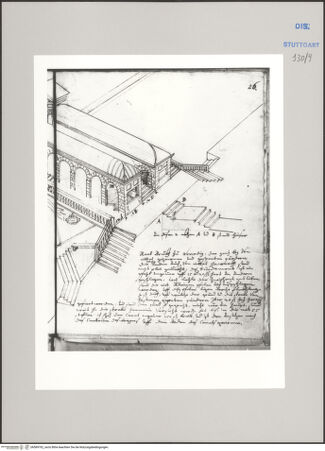 Vorderseite von Württembergische Landesbibliothek Stuttgart [https://www.deutsche-digitale-bibliothek.de/content/lizenzen/rv-ez/] Reiseaufzeichnungen"Raiss in Itaia"Rialtobrücke - , bh589762_recto. Foto.