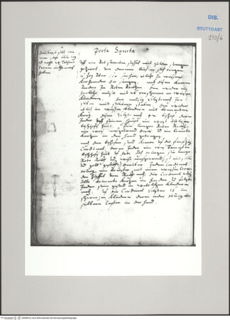 Vorderseite von Württembergische Landesbibliothek Stuttgart [https://www.deutsche-digitale-bibliothek.de/content/lizenzen/rv-ez/] ReiseaufzeichnungenTagebuch der Romreise ("Zwaite Raise")Rom: Mitra und Kandelaber (Prozession zur Porta Santa) - , bh589818_recto. Foto.