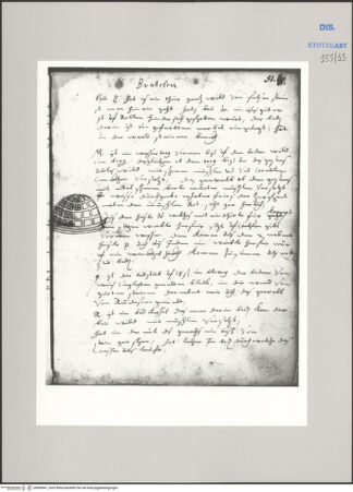 Vorderseite von Württembergische Landesbibliothek Stuttgart [https://www.deutsche-digitale-bibliothek.de/content/lizenzen/rv-ez/] ReiseaufzeichnungenTagebuch der Romreise ("Zwaite Raise")Pratolino di Vaglia: Park der Villa Medici-Demidoff, mit Muscheln besetztes Gewölbe im Grottenbau - , bh589841_recto. Foto.