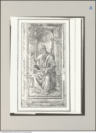 Vorderseite von Nationalmuseum Stockholm [https://rightsstatements.org/page/CNE/1.0/] Sitzender Bischof mit Segensgestus - , bh589937_recto. Foto.