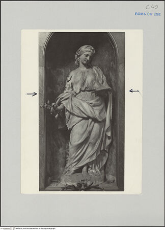 Vorderseite von ICCD [https://www.deutsche-digitale-bibliothek.de/content/lizenzen/rv-ez/] Personifikation der Einfachheit - , bh590289_recto. Foto.