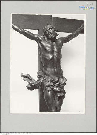 Vorderseite von Foto Boccardi, Roma [https://www.deutsche-digitale-bibliothek.de/content/lizenzen/rv-ez/] Kruzifix - , bh590290_recto. Foto.