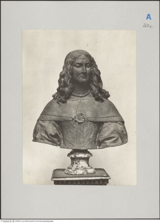 Vorderseite von Ministero della Pubblica Istruzione [https://www.deutsche-digitale-bibliothek.de/content/lizenzen/rv-ez/] Modell für die Büste des Giacinta Sanvitale Conti - Gesamtansicht, bh590312_recto. Foto.