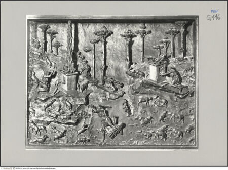 Vorderseite von Alinari [https://www.deutsche-digitale-bibliothek.de/content/lizenzen/rv-ez/] Altestamentarischer ReliefzyklusKain und Abel - , bh590420_recto. Foto.