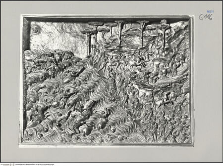 Vorderseite von Alinari [https://www.deutsche-digitale-bibliothek.de/content/lizenzen/rv-ez/] Altestamentarischer ReliefzyklusDer Zug  durch das Rote Meer - , bh590423_recto. Foto.