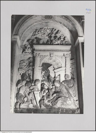 Vorderseite von Guido, Giovanni, Lecce [https://www.deutsche-digitale-bibliothek.de/content/lizenzen/rv-ez/] Krippe - Gesamtansicht, bh590503_recto. Foto.