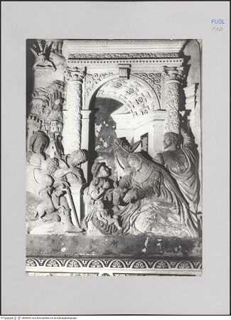 Vorderseite von Guido, Giovanni, Lecce [https://www.deutsche-digitale-bibliothek.de/content/lizenzen/rv-ez/] Krippe - Detail, bh590504_recto. Foto.