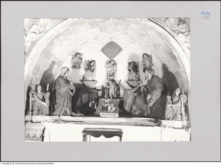 Vorderseite von Guido, Giovanni, Lecce [https://www.deutsche-digitale-bibliothek.de/content/lizenzen/rv-ez/] Krippe - Gesamtansicht, bh590509_recto. Foto.