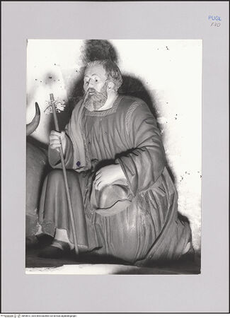 Vorderseite von Guido, Giovanni, Lecce [https://www.deutsche-digitale-bibliothek.de/content/lizenzen/rv-ez/] Krippe - Detail: Josef, bh590512_recto. Foto.