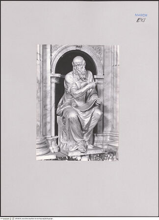 Vorderseite von ICCD [https://www.deutsche-digitale-bibliothek.de/content/lizenzen/rv-ez/] Marmorverkleidung der Casa SantaWestfassadeEzechiel - , bh590535_recto. Foto.