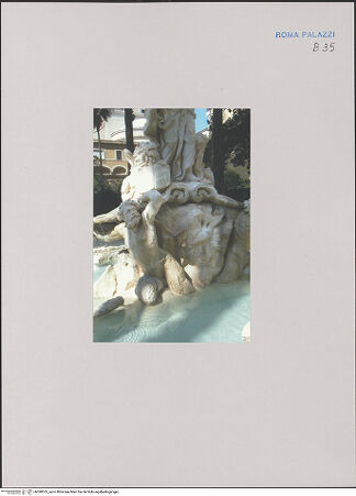 Vorderseite von unbekannt [https://www.deutsche-digitale-bibliothek.de/content/lizenzen/rv-fz/] Fontana "Venezia che sposa il Mare" - Detail: Triton, bh590555_recto. Foto: Negri Arnoldi, Francesco.
