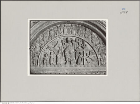 Vorderseite von unbekannt [https://www.deutsche-digitale-bibliothek.de/content/lizenzen/rv-fz/] Portale del Guidizio finale (Westportal)Tympanon mit Jüngstem Gericht - Tympanon, bh590671_recto. Foto.