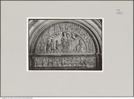 Vorderseite von unbekannt [https://www.deutsche-digitale-bibliothek.de/content/lizenzen/rv-fz/] Portale della Vergine (Nordportal) - , bh590682_recto. Foto.