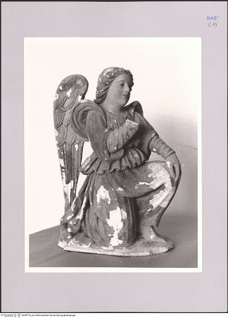 Vorderseite von Sopr. BAS Matera [https://www.deutsche-digitale-bibliothek.de/content/lizenzen/rv-ez/] Verkündigung - Engel, bh590719_recto. Foto.