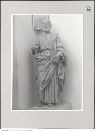 Vorderseite von Sopr. BAAAS Bari [https://www.deutsche-digitale-bibliothek.de/content/lizenzen/rv-ez/] Heiliger Petrus - , bh590721_recto. Foto.