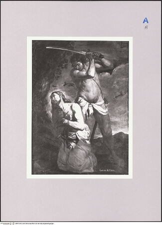 Vorderseite von Sotheby's [https://www.deutsche-digitale-bibliothek.de/content/lizenzen/rv-ez/] Die Hinrichtung des heiligen Jakobus des Älteren - , bh591054_recto. Foto.