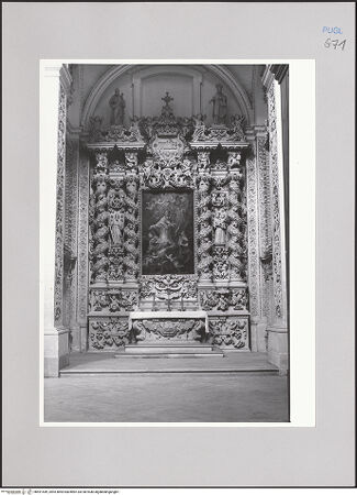 Vorderseite von Bibliotheca Hertziana [https://rightsstatements.org/page/CNE/1.0/] Heiliger Karl Borromeo in der Glorie - Gesamtansicht, bh591449_recto. Foto: Kruft, Hanno-Walter.