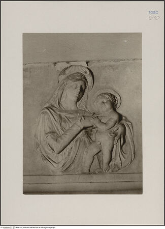 Vorderseite von Bibliotheca Hertziana [https://www.deutsche-digitale-bibliothek.de/content/lizenzen/rv-fz/] Madonna - , bh591493_recto. Foto: Kruft, Hanno-Walter.