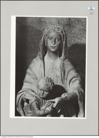 Vorderseite von Sopr. BAS NA [https://www.deutsche-digitale-bibliothek.de/content/lizenzen/rv-ez/] Thronende Maria mit Kind - Detail: Oberkörper, bh591505_recto. Foto.