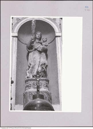 Vorderseite von Bibliotheca Hertziana [https://www.deutsche-digitale-bibliothek.de/content/lizenzen/rv-fz/] Madonna del Soccorso - Gesamtansicht, bh591538_recto. Foto: Kruft, Hanno-Walter.