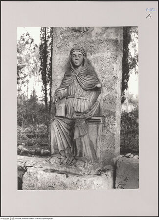 Vorderseite von Bibliotheca Hertziana [https://www.deutsche-digitale-bibliothek.de/content/lizenzen/rv-fz/] Thronende Maria - Gesamtansicht, bh592866_recto. Foto: Negri Arnoldi, Francesco.