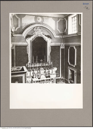 Vorderseite von Hutzel, Max [https://www.deutsche-digitale-bibliothek.de/content/lizenzen/rv-ez/] San Giovanni in Corte - Innenraum, Teilansicht, bh593341_recto. Foto: Hutzel, Max.