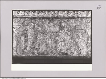 Vorderseite von unbekannt [https://www.deutsche-digitale-bibliothek.de/content/lizenzen/rv-fz/] HauptportalTürsturz: Verkündigung - Gesamtansicht, bh594586_recto. Foto.