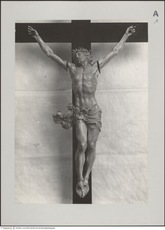Vorderseite von ICCD [https://www.deutsche-digitale-bibliothek.de/content/lizenzen/rv-ez/] Kruzifix - Gesamtansicht (mit Kreuz), bh594651_recto. Foto: Gabinetto Fotografico Nazionale.