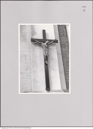 Vorderseite von Bibliotheca Hertziana [https://www.deutsche-digitale-bibliothek.de/content/lizenzen/rv-fz/] Kruzifix - Gesamtansicht, bh594672_recto. Foto: Negri Arnoldi, Francesco.