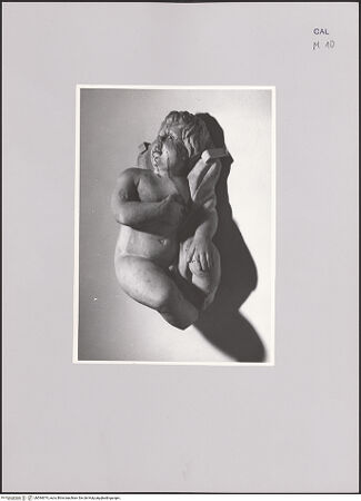 Vorderseite von Bibliotheca Hertziana [https://www.deutsche-digitale-bibliothek.de/content/lizenzen/rv-fz/] Putto - Gesamtansicht, bh594674_recto. Foto.